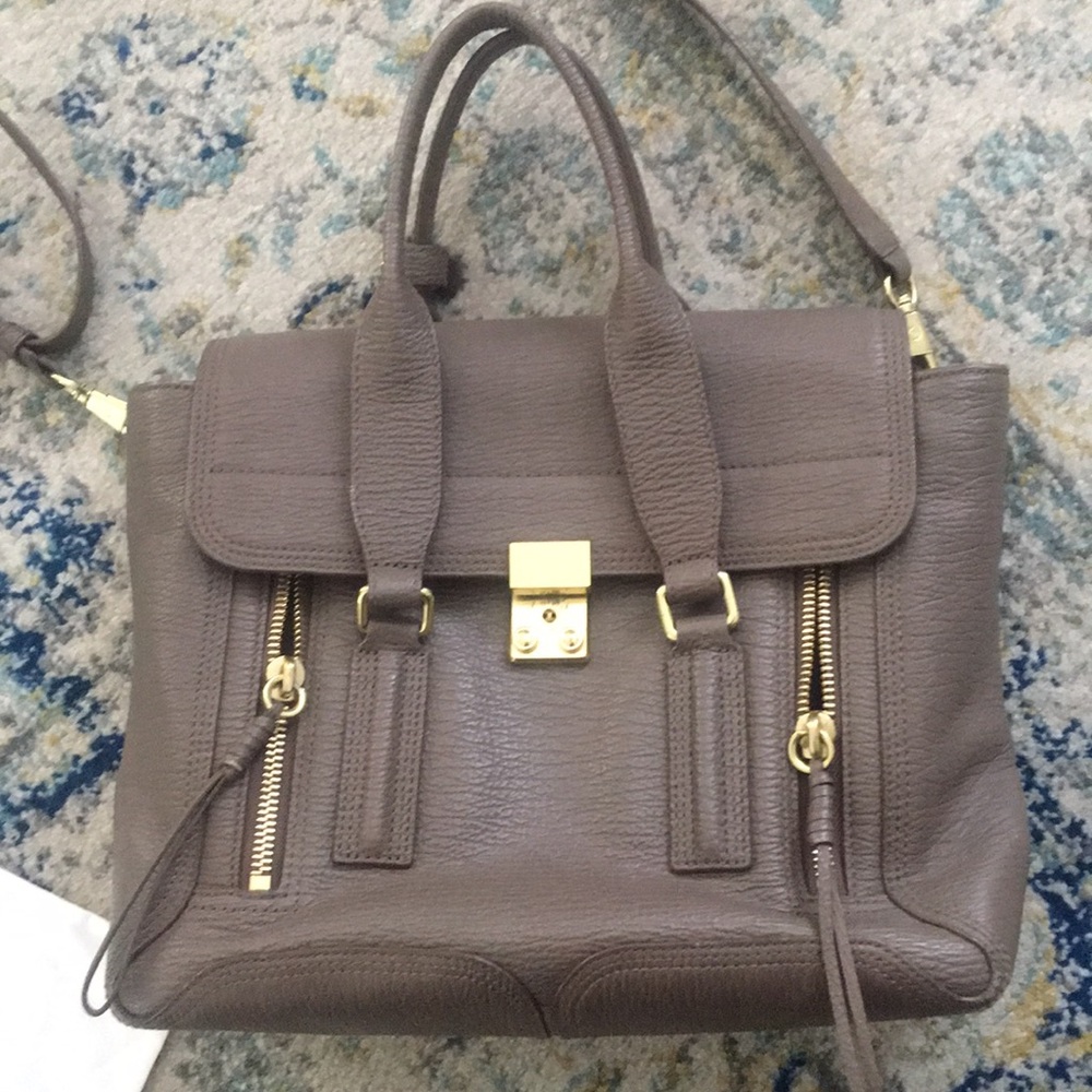 Phillip Lim 3.1 medium embossed leather handbag